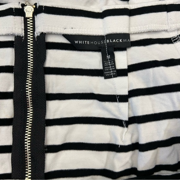 WHITE HOUSE BLACK MARKET Weekender Off Shoulder Striped Dress - Picture 6 of 6